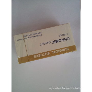 CE/ISO Approved Medical Disposable Surgical Suture with Needle